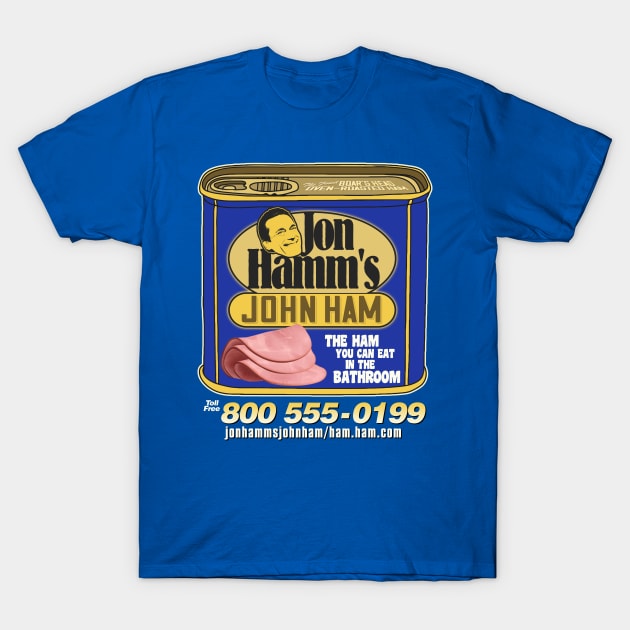 Jon Hamm's John Ham T-Shirt by darklordpug